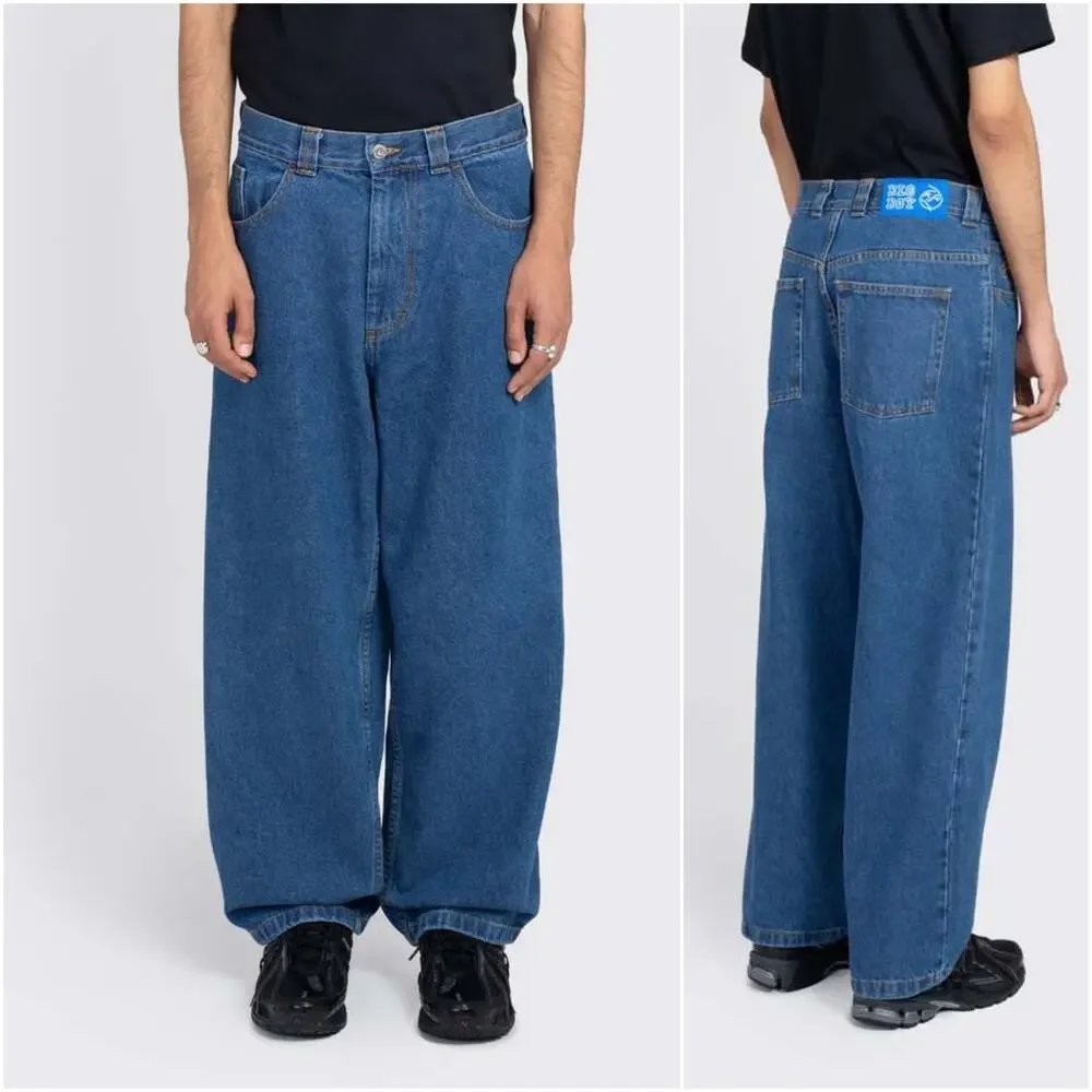 POLAR SKATE CO. Big Boy Pant Jeans Dark Blue size Medium